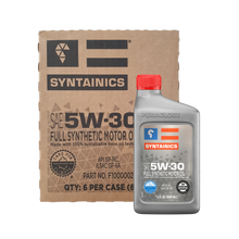 Load image into Gallery viewer, 5W-30 SYNTAINICS Motor Oil, 6-QT Pack